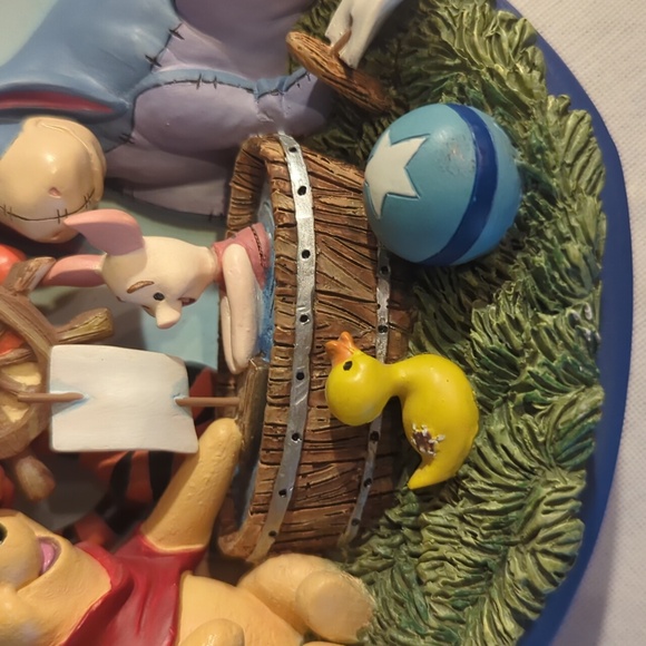 Disney Bradford Exchange Winnie the Pooh 3D plate - Picture 3 of 7